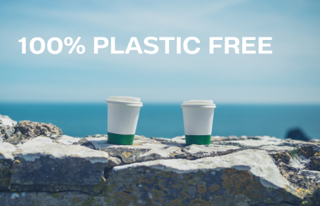 100% Plastic-free paper cups, We Produce !